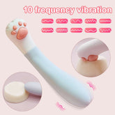 Palo vibrador con control remoto inalámbrico Cat Claw para masturbación femenina.